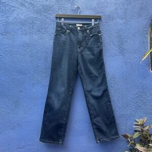 good american good petite straight leg jean